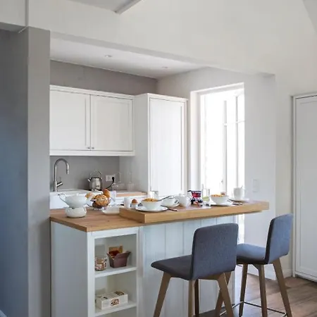 Reetdorf Geltinger Birk Atelierhaus Regenbogen בית נופש